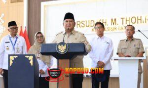 400 RS dan Modernisasi 10 Ribu Puskesmas dalam 3 Tahun Ditargetkan Prabowo