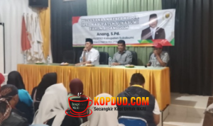 Anggota DPRD Kabupaten Sukabumi, Anang Janur Aspirasi Jalan dan Pendidikan Warga Mangunjaya