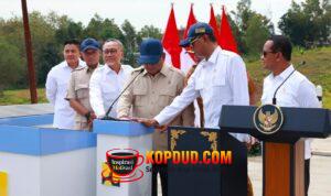 Biaya Angkut Jadi Lebih Murah, Tak Boleh Ada Daerah Tertinggal, Prabowo Resmikan 1.151 Km Jalan Daerah