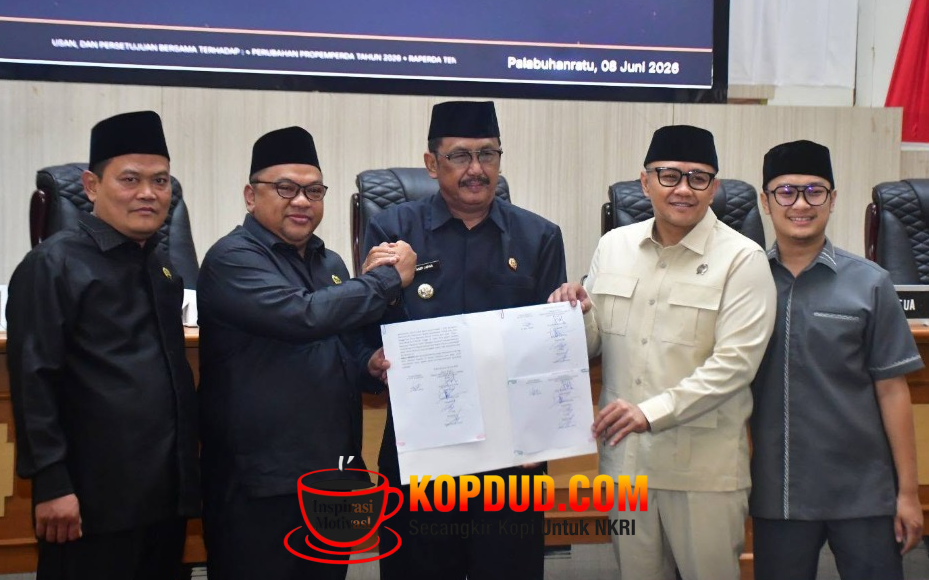 Bupati Asep Japar dan Semangat Sukabumi Mubarokah, DPRD Sepakati Dua Raperda untuk Pembangunan Maju, Unggul, Berbudaya, dan Berkah