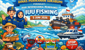 Dinas Perikanan Sukabumi Peringati Hari Internasional Memerangi IUU Fishing 5 Juni 2026