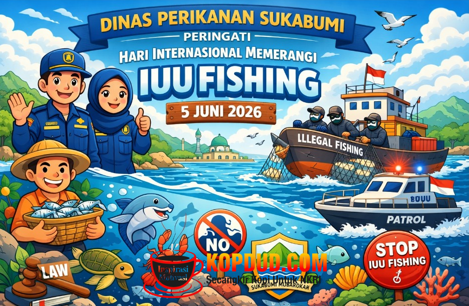 Dinas Perikanan Sukabumi Peringati Hari Internasional Memerangi IUU Fishing 5 Juni 2026