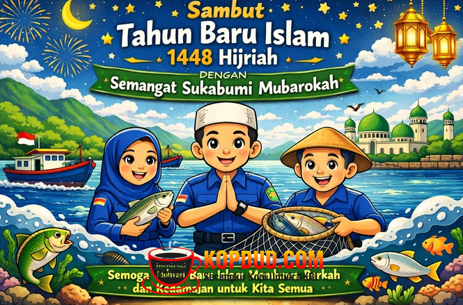 Dinas Perikanan Sukabumi Sambut Tahun Baru Islam 1448 Hijriah dengan Semangat Sukabumi Mubarokah