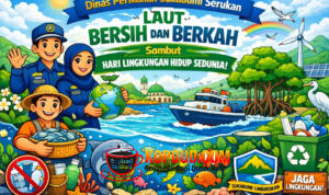 Dinas Perikanan Sukabumi Serukan Laut Bersih dan Berkah, sambut Hari Lingkungan Hidup Sedunia