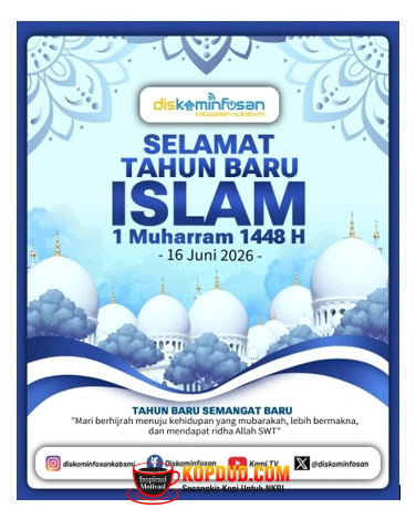 Diskominfosan Kabupaten Sukabumi Sambut Tahun Baru Islam 1 Muharram 1448 H
