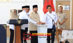 Kata Prabowo, Rakyat Harus Rasakan Manfaat Nyata saat Peresmian RSUD K.H. Muhammad Thohir Krui