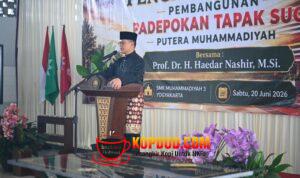 Ketum IPSI Sugiono Hadiri Pengajian Akbar Pembangunan Padepokan Tapak Suci di Jogja