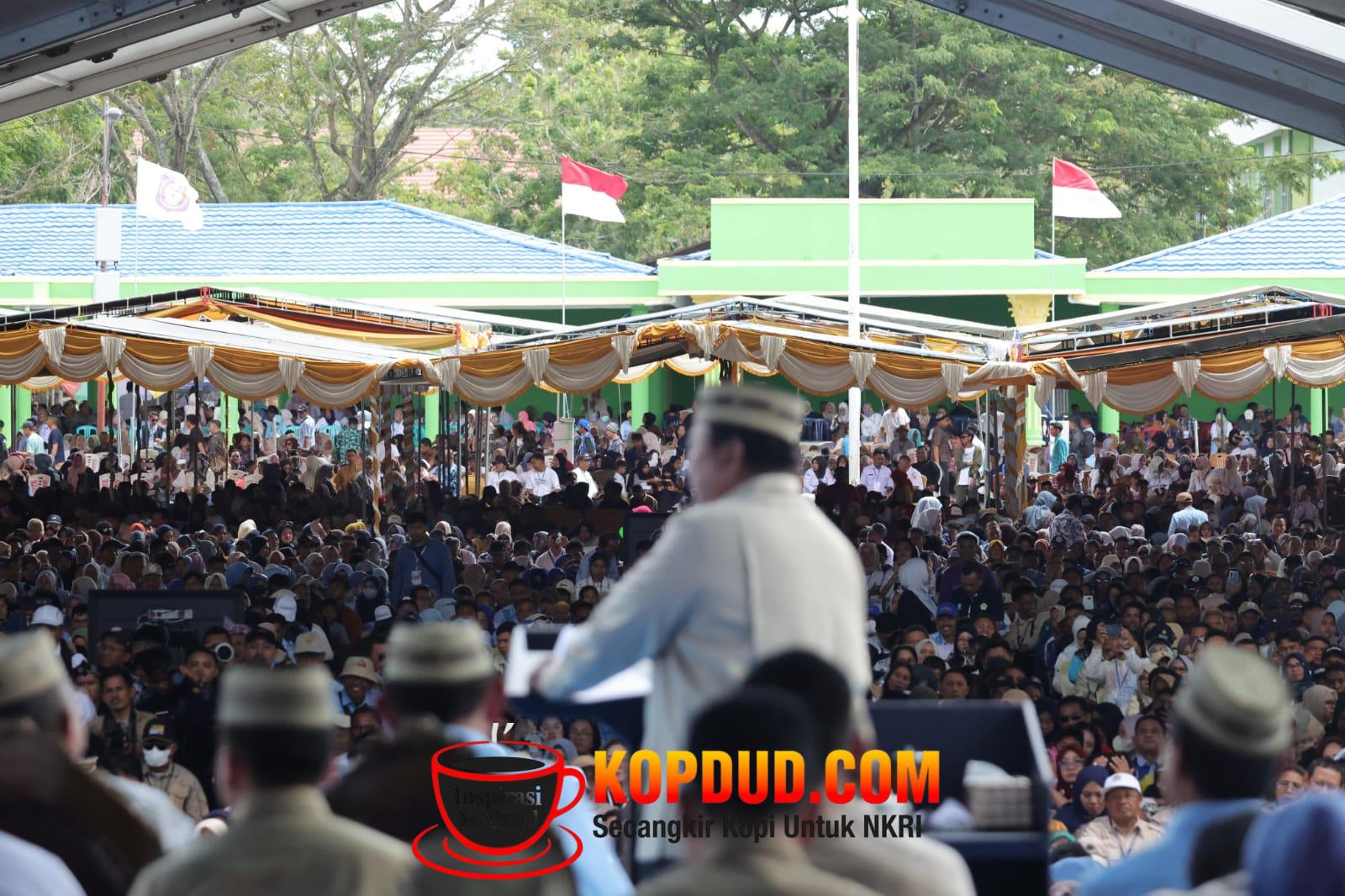 Presiden Prabowo Kita Tidak Akan Swasembada Satu Tahun, Tapi Seterusnya!