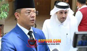 Bangun Fondasi Bilateral Indonesia-Qatar, Menlu Kenang Sheikh Hamad sebagai Sosok Visioner