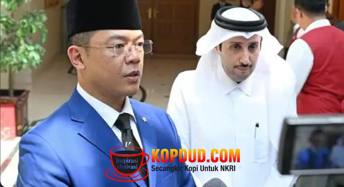 Bangun Fondasi Bilateral Indonesia-Qatar, Menlu Kenang Sheikh Hamad sebagai Sosok Visioner