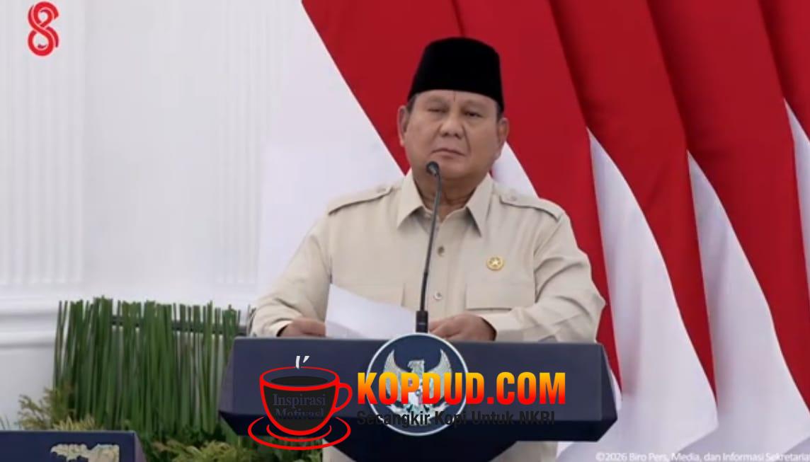 Begini Pesan Presiden RI Prabowo Subianto soal Proyek Gas Masela