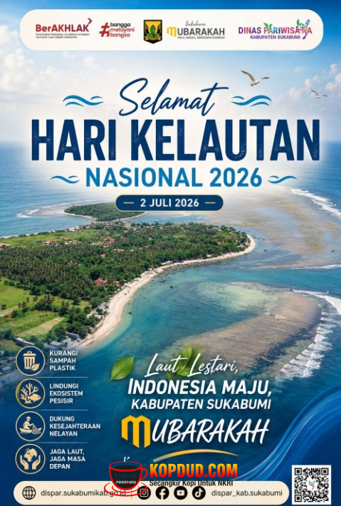 Dispar Sukabumi Ajak Warga Jaga Laut di Hari Kelautan Nasional 2026