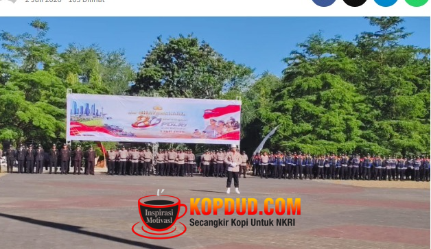 Ketua DPRD Sukabumi, Momentum Bhayangkara ke-80, Polri, Pemerintah, dan, Masyarakat Bersatu