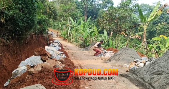 Pembangunan TPT di Cikurutug, Warga Rasakan Manfaat Nyata
