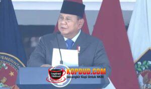 Pesan Prabowo ke Pamong Praja Muda IPDN Rakyat Tak Butuh Birokrasi Berbelit