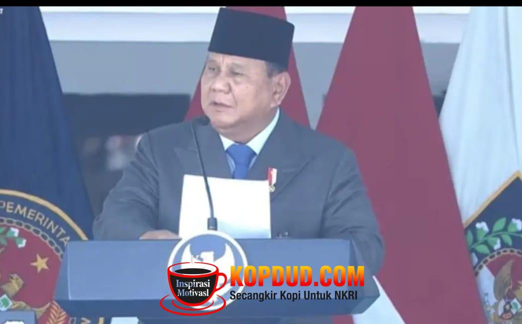Pesan Prabowo ke Pamong Praja Muda IPDN Rakyat Tak Butuh Birokrasi Berbelit