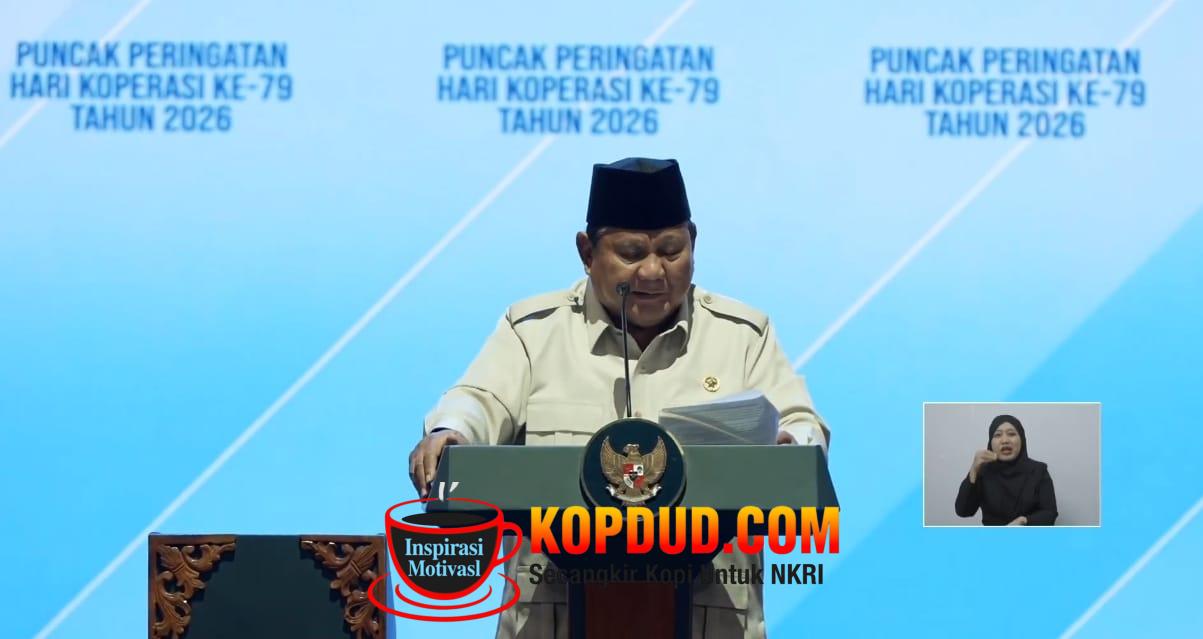 Presiden Prabowo Beberkan Asal Usul Ide Koperasi Merah Putih Agar Rakyat Tidak Lapar dan Terjerat Lintah Darat