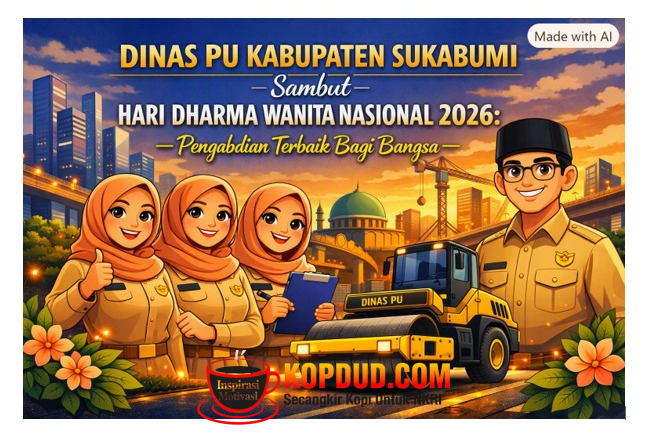 Dinas PU Sukabumi Sambut Hari Dharma Wanita 2026 Pengabdian Terbaik Bagi Bangsa