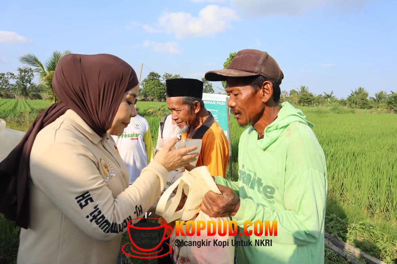 Legislator Gerindra, Hj. Rahmawati Program Prabowo Bikin Petani Makin Optimistis