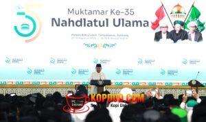 Muktamar ke-35 NU Jombang, Prabowo Tegaskan NU Selalu Hadir di Saat Krisis