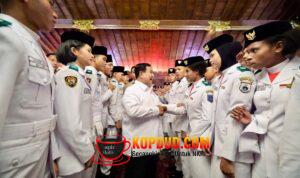 Prabowo Apresiasi Dedikasi Para Petugas HUT Kemerdekaan