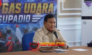 Prabowo Turun Langsung Tangani Karhutla Kalimantan
