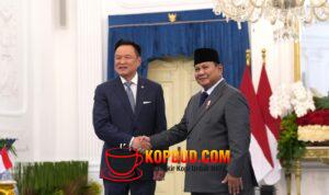 Prabowo dan PM Thailand Komitmen Tingkatkan Perdagangan hingga USD 20 Miliar pada 2030