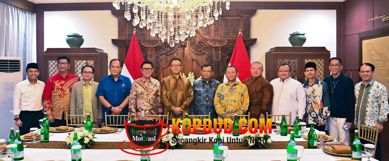 Sekjen Partai Koalisi kumpul silaturahmi Jelang HUT RI ke-81