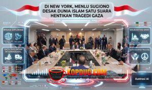 Di New York, Menlu Sugiono