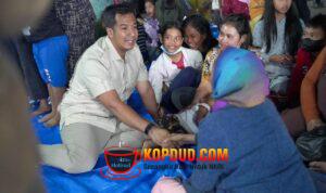 Legislator Gerindra Temui Pengungsi Sinabung, Dorong Kebutuhan Warga Segera Dipenuhi
