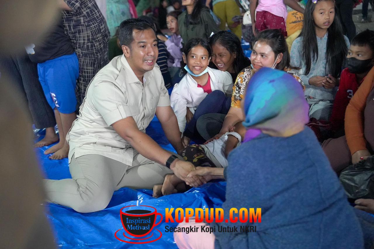 Legislator Gerindra Temui Pengungsi Sinabung, Dorong Kebutuhan Warga Segera Dipenuhi