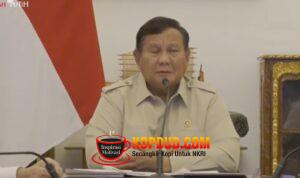 Prabowo Kesiapan Hadapi Bencana Harus Ditingkatkan, Anggaran Bakal Ditambah
