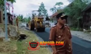 Rekonstruksi Jalan Kabupaten di Desa Cimahpar