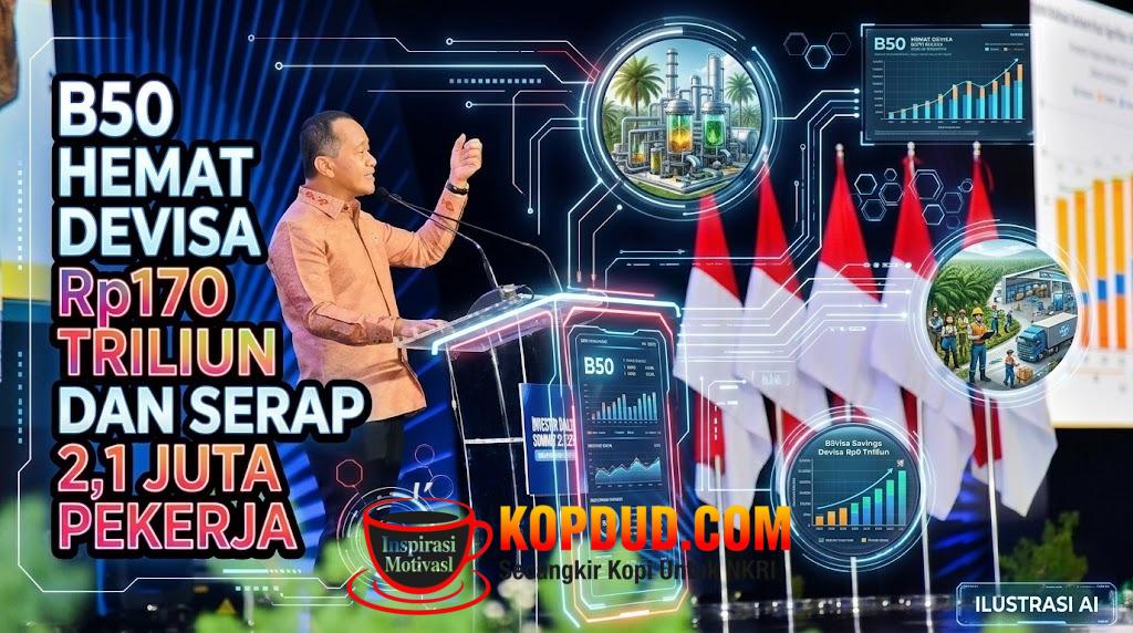 B50 Hemat Devisa Rp170 Triliun