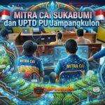 Jaga Pasokan Air Pertanian UPTD PU Jampangkulon Gandeng P3A Mitra Cai