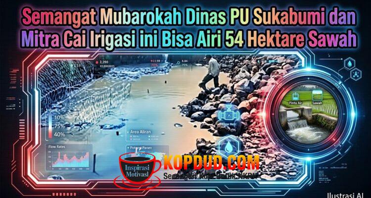 Petani Parungkuda Sumringah Irigasi DI Cipamatutan 54 Hektare Kini Berfungsi Normal